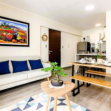 Peaceful 2Br Apartment W Balconies N Parking Lima Exterior photo
