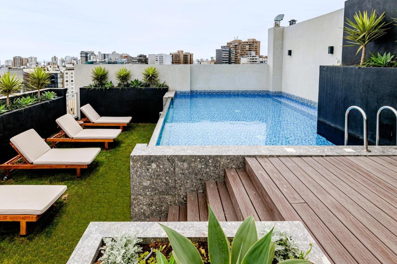Peaceful 2Br Apartment W Balconies N Parking Lima Exterior photo